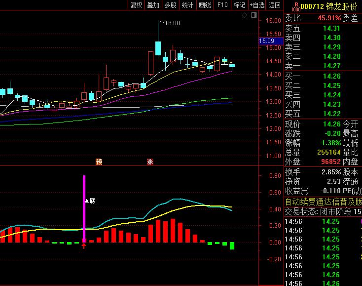 【临近大盘底】副图/选股指标,捉市场超跌后反弹机会,当底部信号出现配合量价分析提高胜率