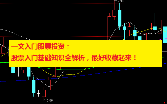 一文入门股票投资:股票入门基础知识全解析,最好收藏起来!