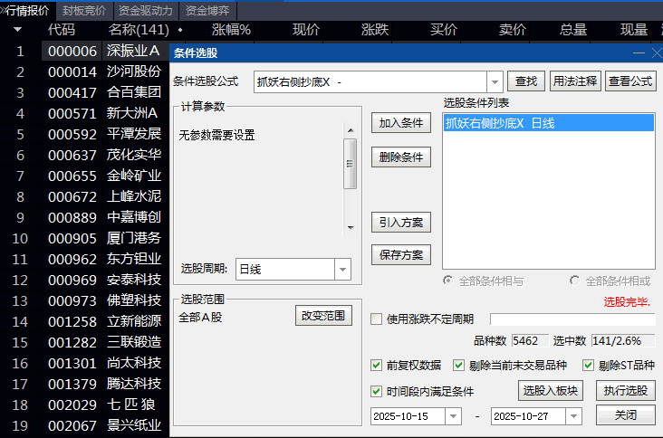 〖抓妖右侧抄底〗指标,力求稳健把握右侧反弹初段的机会!
