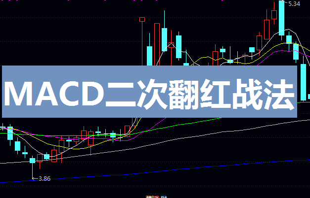 别再看K线瞎猜了!MACD“二次翻红”战法,主力拉升前都有这个共同动作!