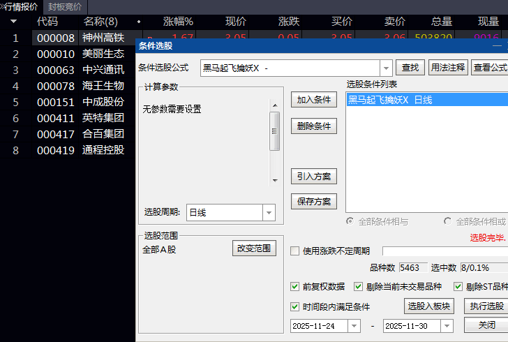 抓妖记:一个通达信〖黑马起飞擒妖〗主图副图选股指标公式,竟让反转黑马股无处遁形?